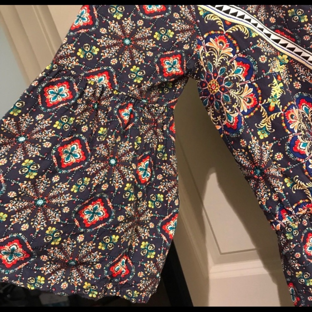 Boho Patterned Romper - Picture 7 of 8